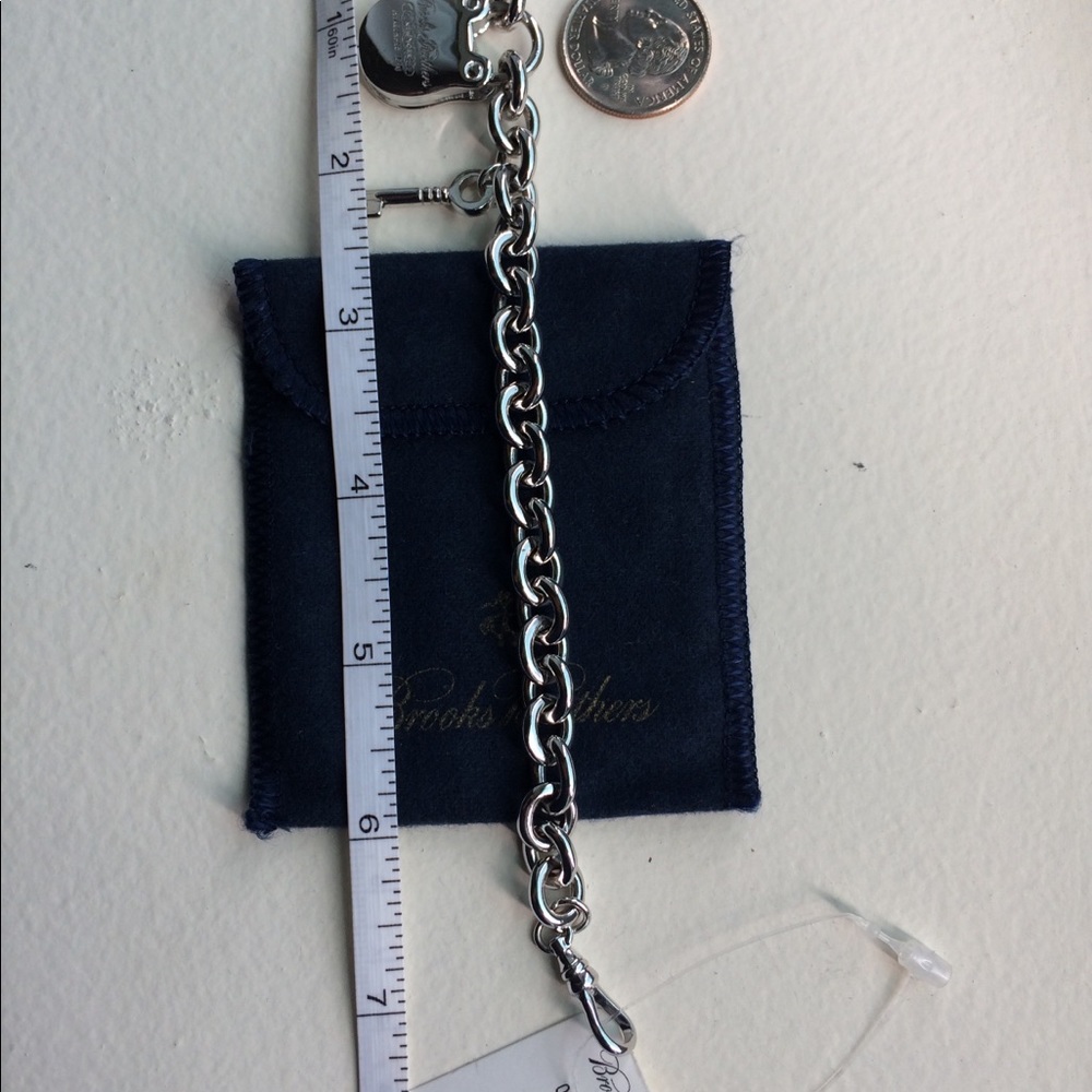BROOKS BROTHERS Sterling Silver Charm Bracelet - Picture 6 of 8